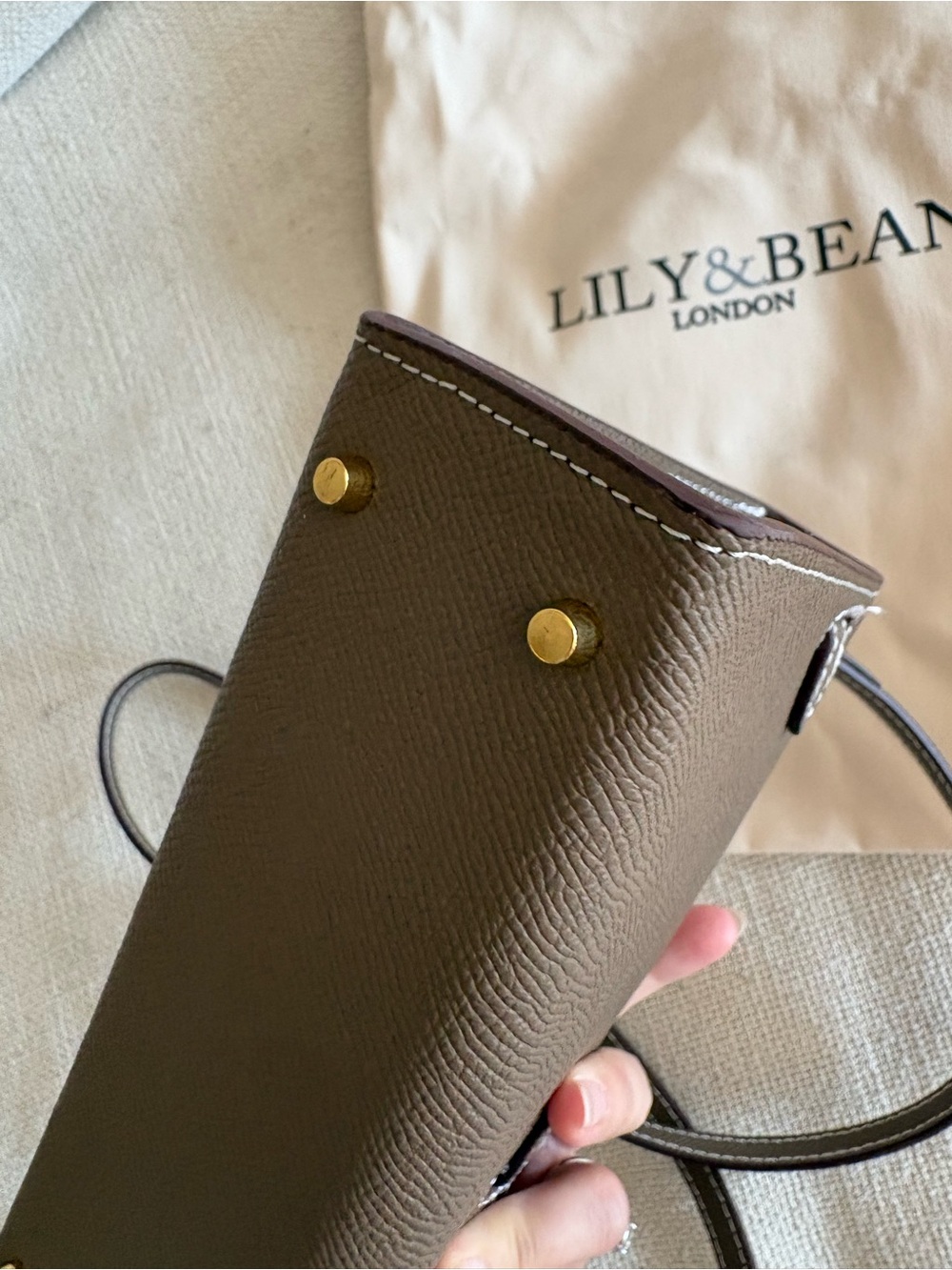 Lily & Bean Hettie Bag in Mocha - Picture 8 of 10